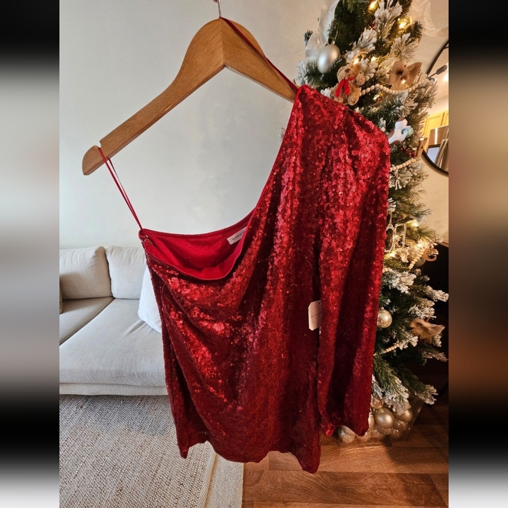 Altar'd state one sleeve dress